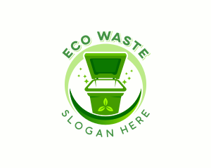 Garbage Waste Disposal logo design