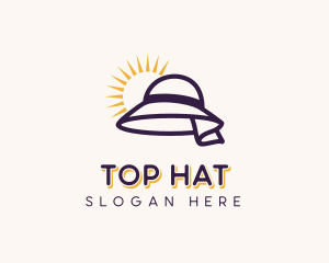 Sun Hat Fashion Boutique logo design