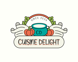 Cooking Pot Culinary logo design