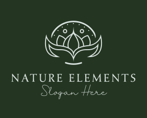 Modern Wellness Nature logo design