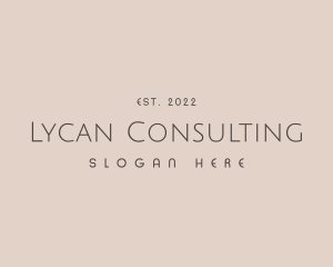 Classy Business Company logo design