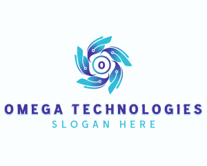 Cyber Technology Software logo design