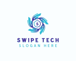 Cyber Technology Software logo design