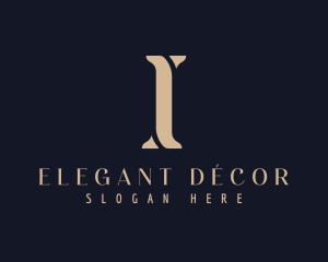 Elegant Modern Agency Letter I logo design