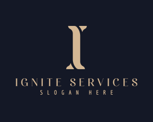 Elegant Modern Agency Letter I logo