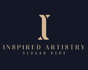 Elegant Modern Agency Letter I logo design