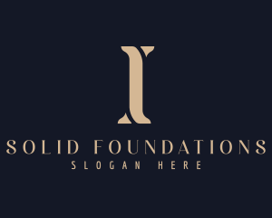 Elegant Modern Agency Letter I logo
