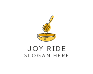 Honey Dipper Bowl Kitchen logo design