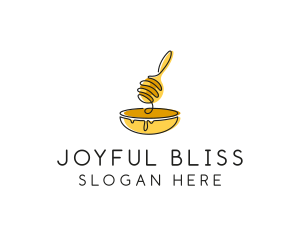 Honey Dipper Bowl Kitchen logo design