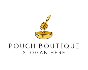 Honey Dipper Bowl Kitchen logo design