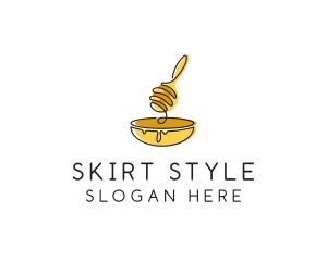 Honey Dipper Bowl Kitchen logo design