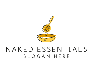 Honey Dipper Bowl Kitchen logo design