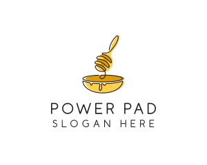 Honey Dipper Bowl Kitchen logo design