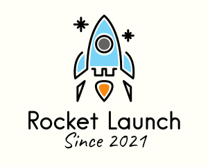 Space Rocket Aircraft logo