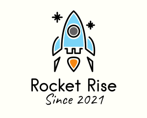 Space Rocket Aircraft logo