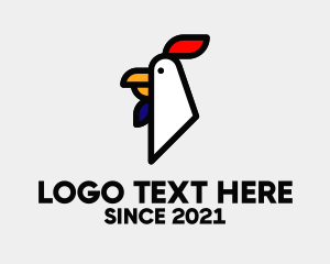 French Chicken Head  logo