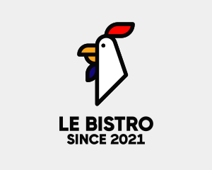 French Chicken Head  logo