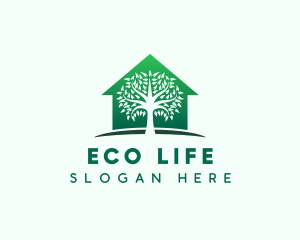 Eco Tree Residential logo design