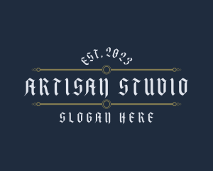 Tattoo Signage Business logo design