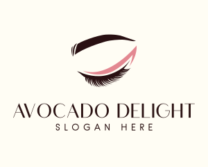 Eyelash Beauty Makeup logo design