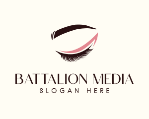 Eyelash Beauty Makeup logo design