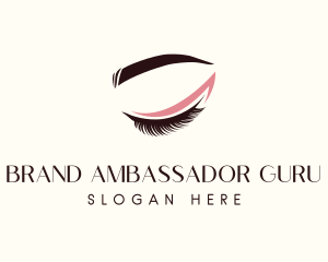 Eyelash Beauty Makeup logo design