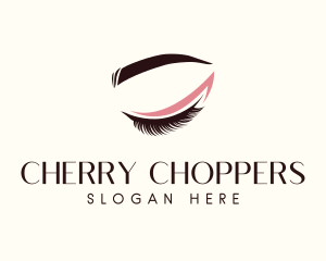 Eyelash Beauty Makeup logo design