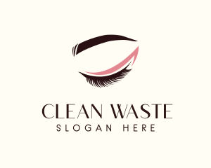 Eyelash Beauty Makeup logo design