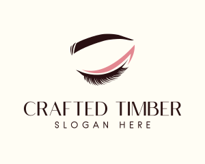 Eyelash Beauty Makeup logo design