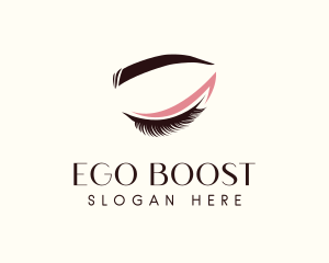 Eyelash Beauty Makeup logo design