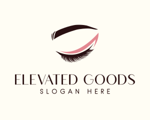 Eyelash Beauty Makeup logo design