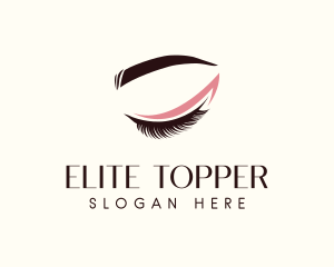 Eyelash Beauty Makeup logo design