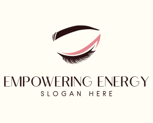 Eyelash Beauty Makeup logo design