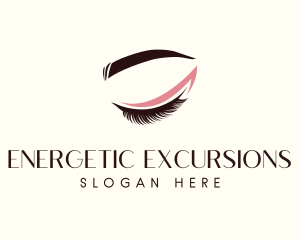 Eyelash Beauty Makeup logo design