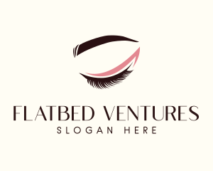 Eyelash Beauty Makeup logo design