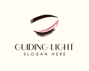 Eyelash Beauty Makeup logo design