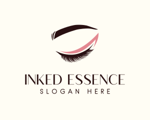 Eyelash Beauty Makeup logo design