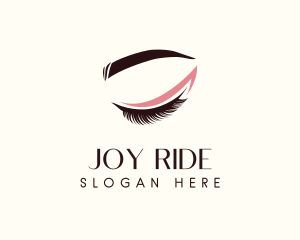 Eyelash Beauty Makeup logo design