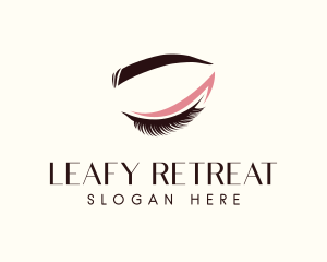 Eyelash Beauty Makeup logo design