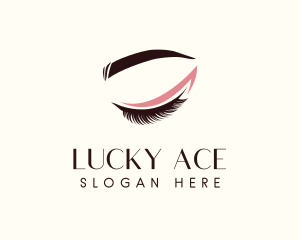 Eyelash Beauty Makeup logo design