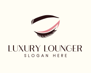 Eyelash Beauty Makeup logo design