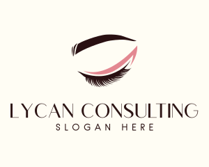 Eyelash Beauty Makeup logo design