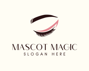 Eyelash Beauty Makeup logo design