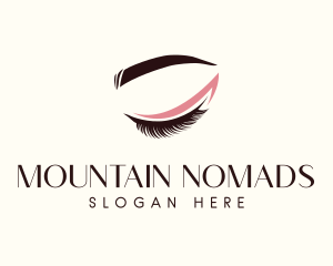 Eyelash Beauty Makeup logo design