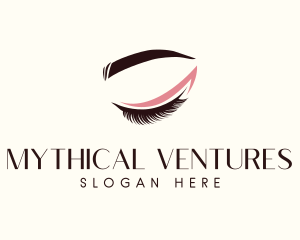 Eyelash Beauty Makeup logo design