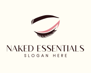 Eyelash Beauty Makeup logo design