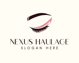 Eyelash Beauty Makeup logo design