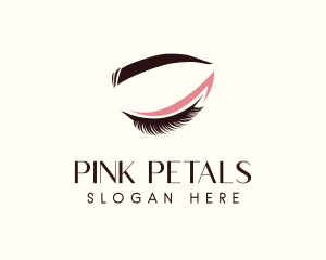 Eyelash Beauty Makeup logo design