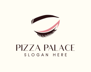 Eyelash Beauty Makeup logo design