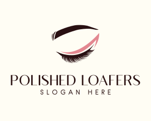 Eyelash Beauty Makeup logo design